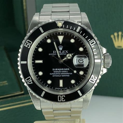 rolex submariner 1989 price|1989 rolex submariner 16610.